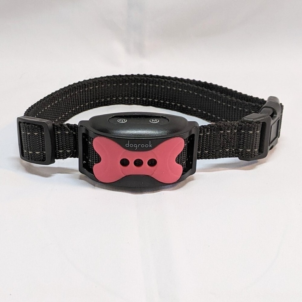 Dogrook Dog Bark Collar Humane No Shock Pink W/2 Vibs (Collar Only) Large